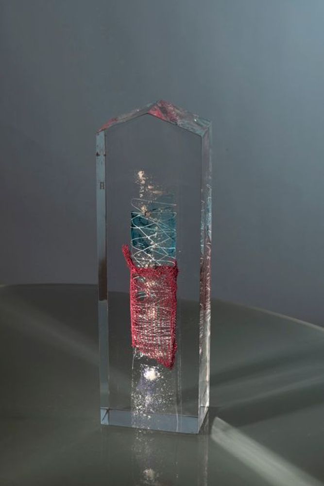 Sculptures, statuettes and miniatures - \" Elevation\” Sculpture Optical glass - JEAN-FRANÇOIS LEMAIRE