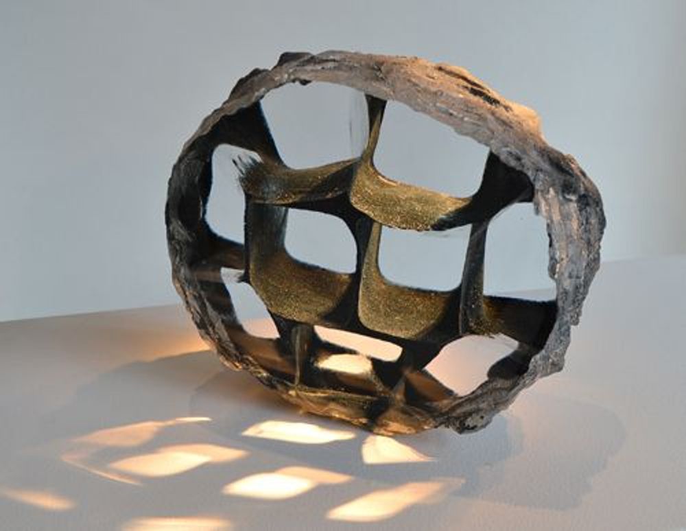 Verre d'art - "Empreinte de Temps" Sculpture Verre optique - JEAN-FRANÇOIS LEMAIRE