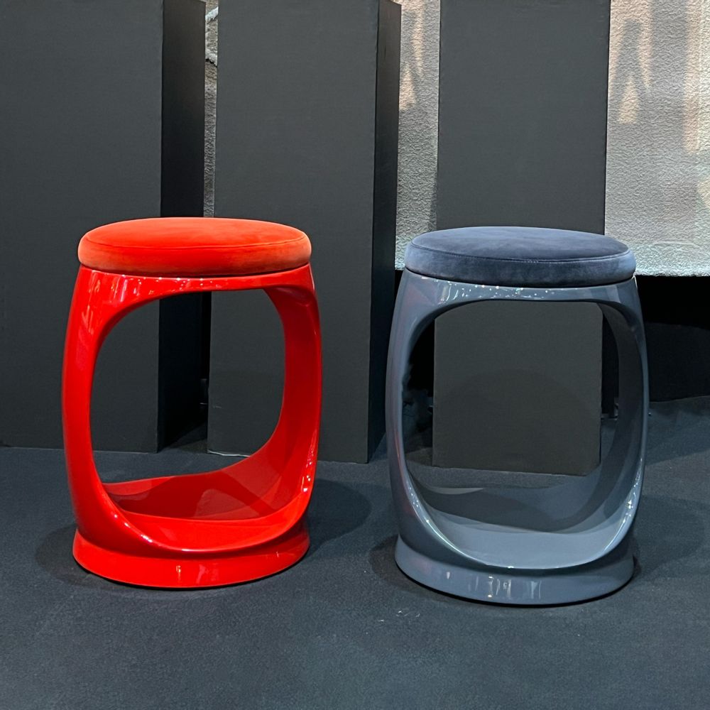 Stools - Signet Ring I Stool I Red - SOFTICATED