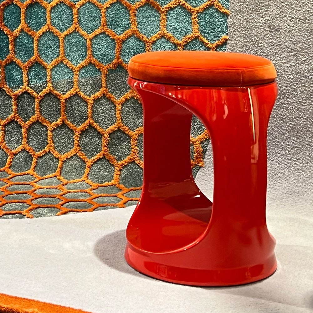 Stools - Signet Ring I Stool I Red - SOFTICATED