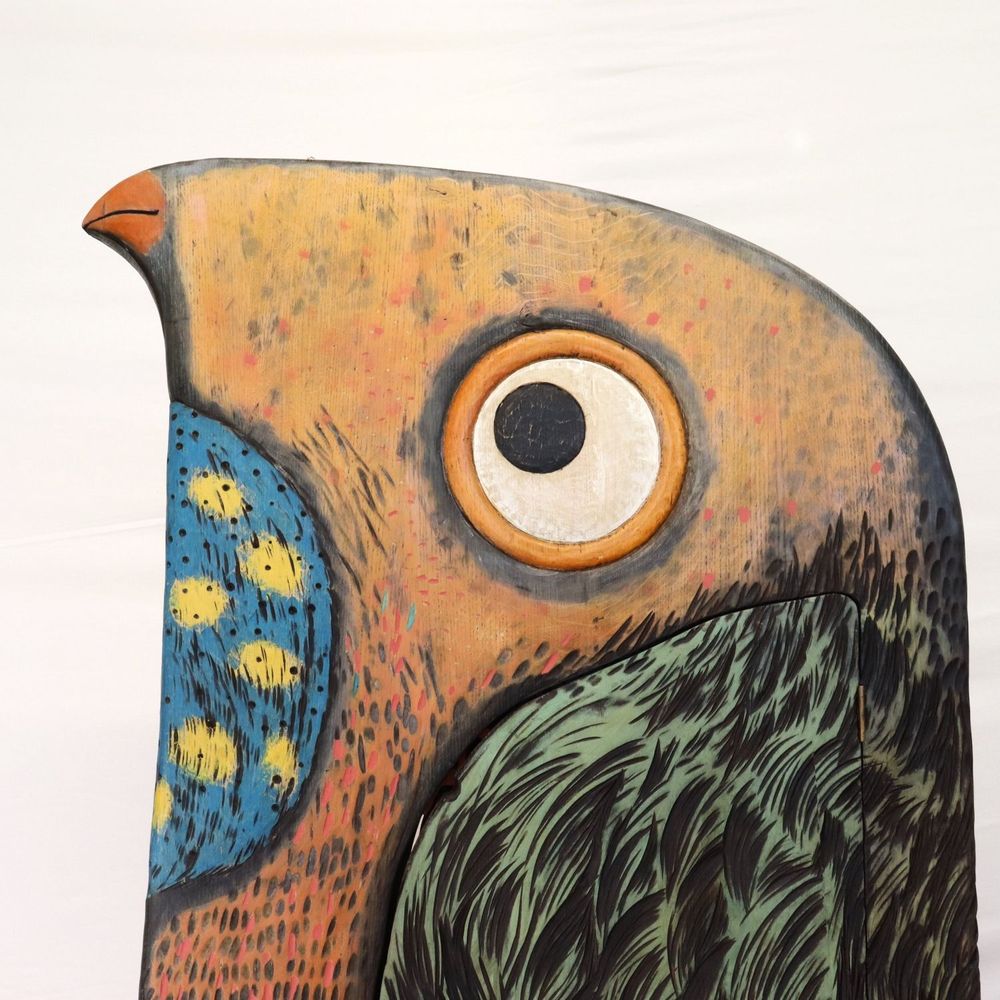 Pièces uniques - sculpture "Comme un oiseau" - THIERRY LAUDREN