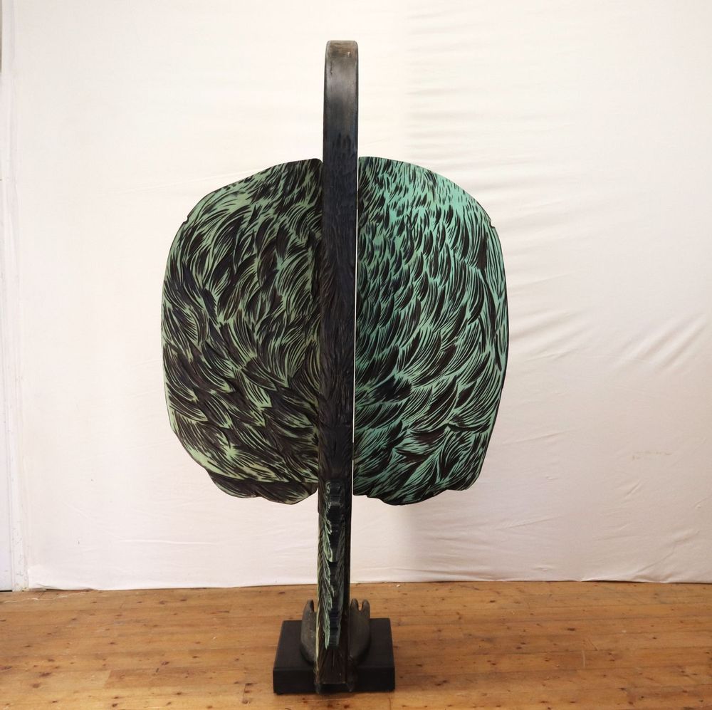Pièces uniques - sculpture "Comme un oiseau" - THIERRY LAUDREN