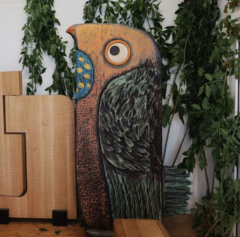 Pièces uniques - sculpture "Comme un oiseau" - THIERRY LAUDREN