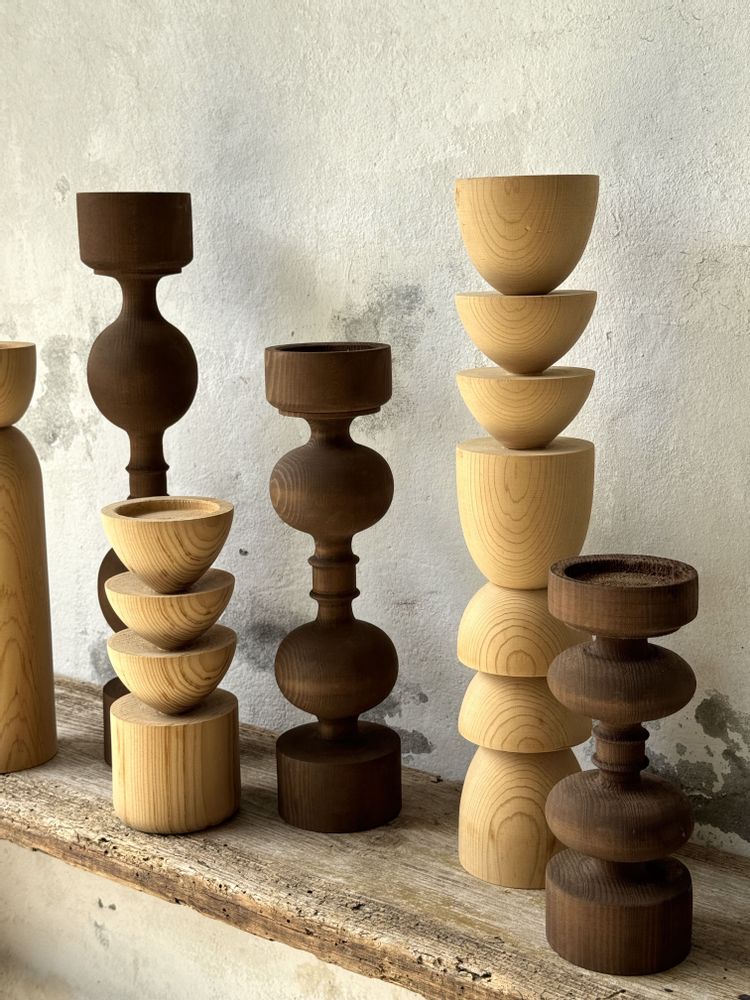 Decorative objects - AMA/AMAKI CANDLE HOLDERS - MAISON POLITA