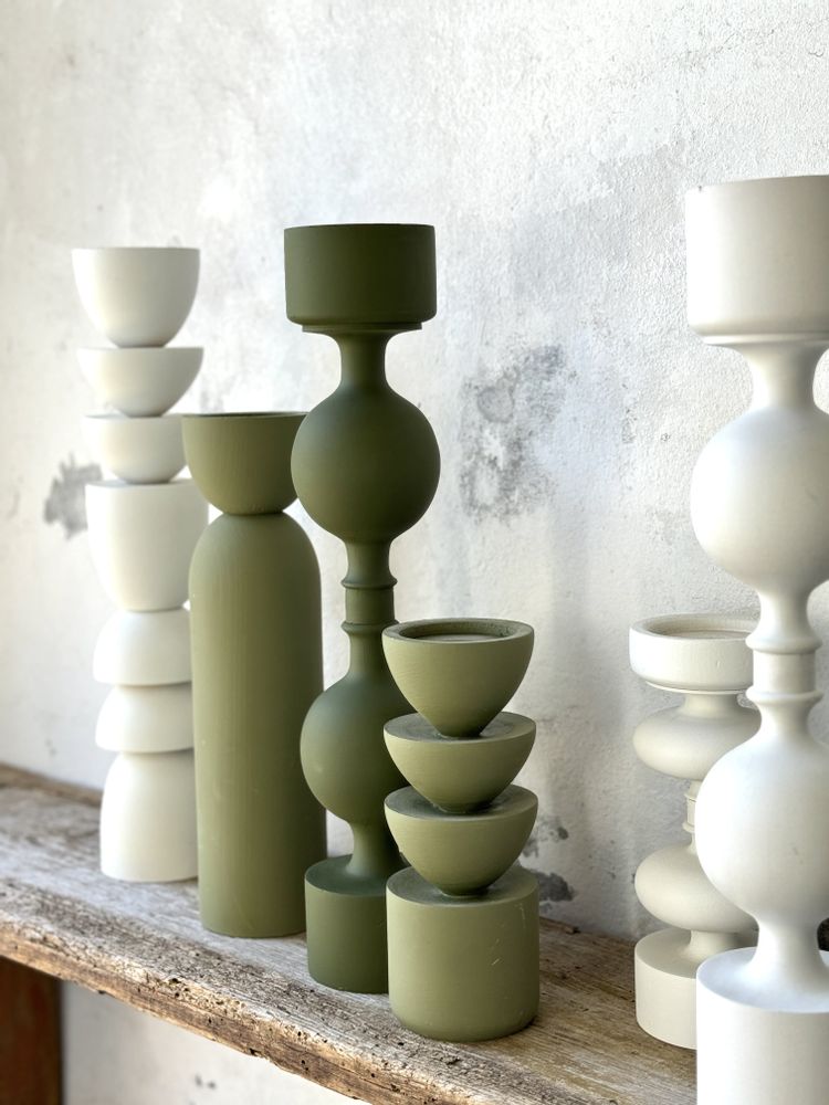 Decorative objects - AMA/AMAKI CANDLE HOLDERS - MAISON POLITA