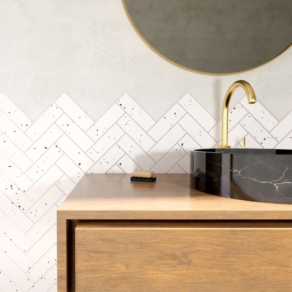 Wall panels - Chevron Pattern - REHAB