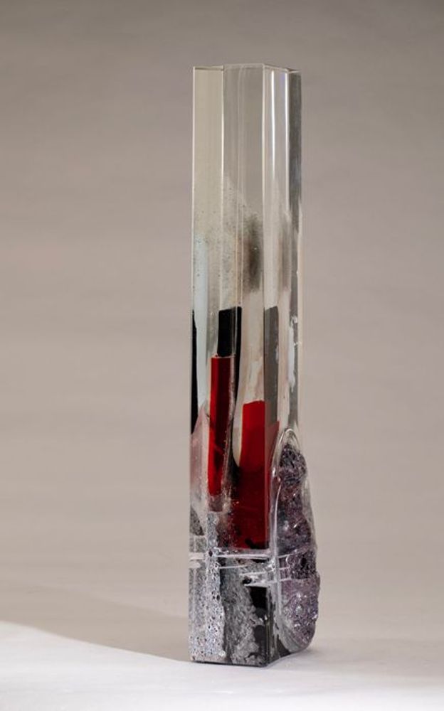 Unique pieces - From Chaos to Light - Optical Glass Sculpture - JEAN-FRANÇOIS LEMAIRE