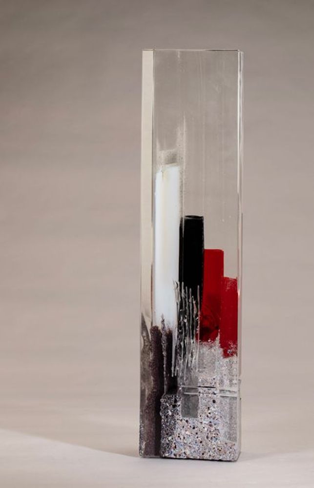 Unique pieces - From Chaos to Light - Optical Glass Sculpture - JEAN-FRANÇOIS LEMAIRE