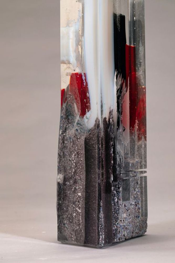 Unique pieces - From Chaos to Light - Optical Glass Sculpture - JEAN-FRANÇOIS LEMAIRE