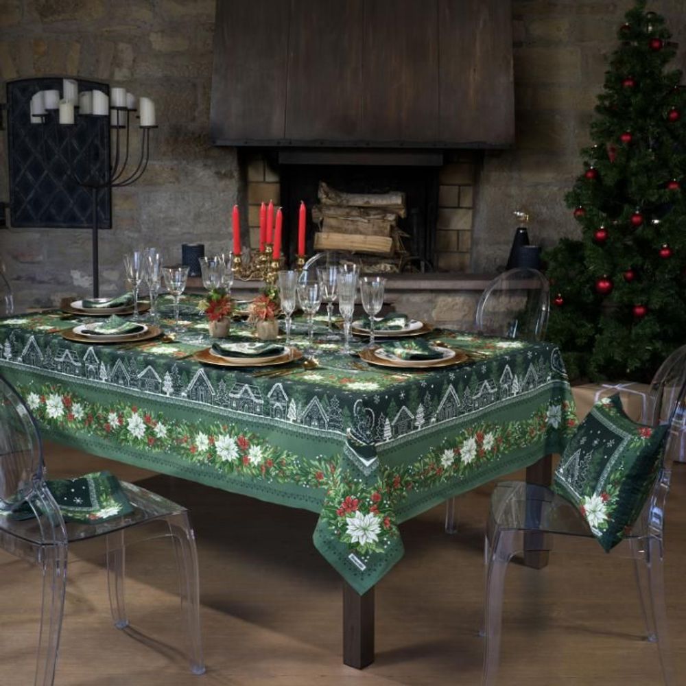 Table linen - Christmas magic tablecloth - BEAUVILLÉ