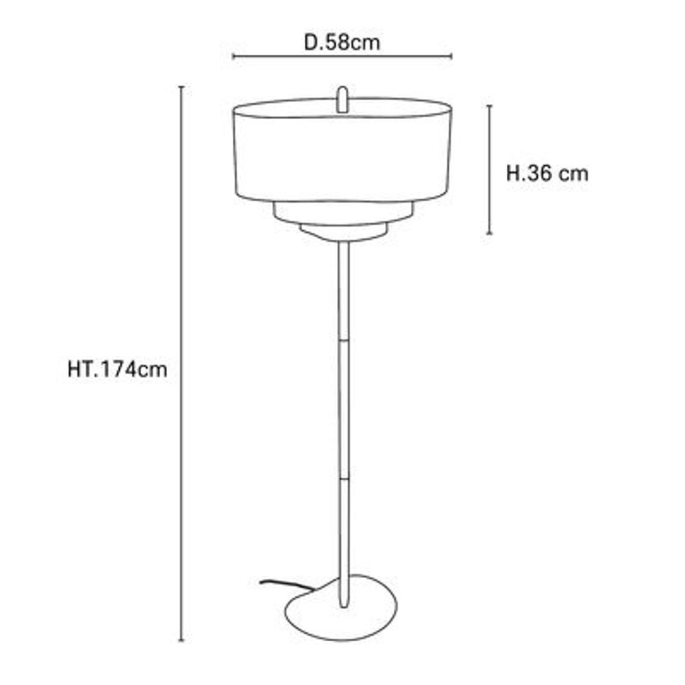 Lampadaires - PEBBLE lampadaire - MARKET SET