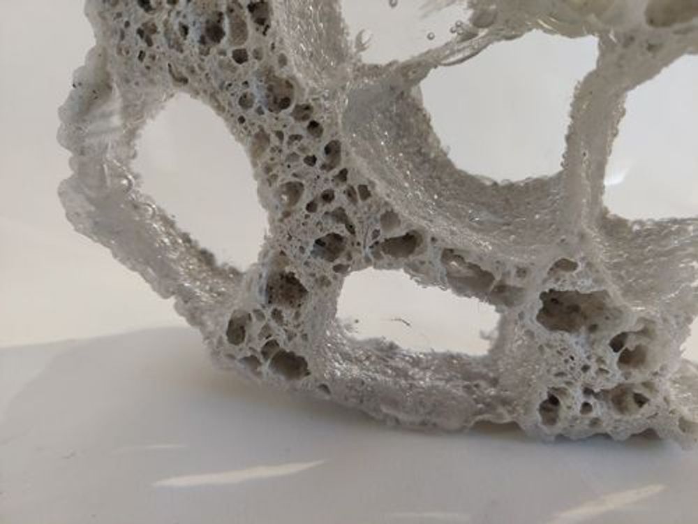 Art glass - "Print of Time"   Crystal Sculpture - JEAN-FRANÇOIS LEMAIRE