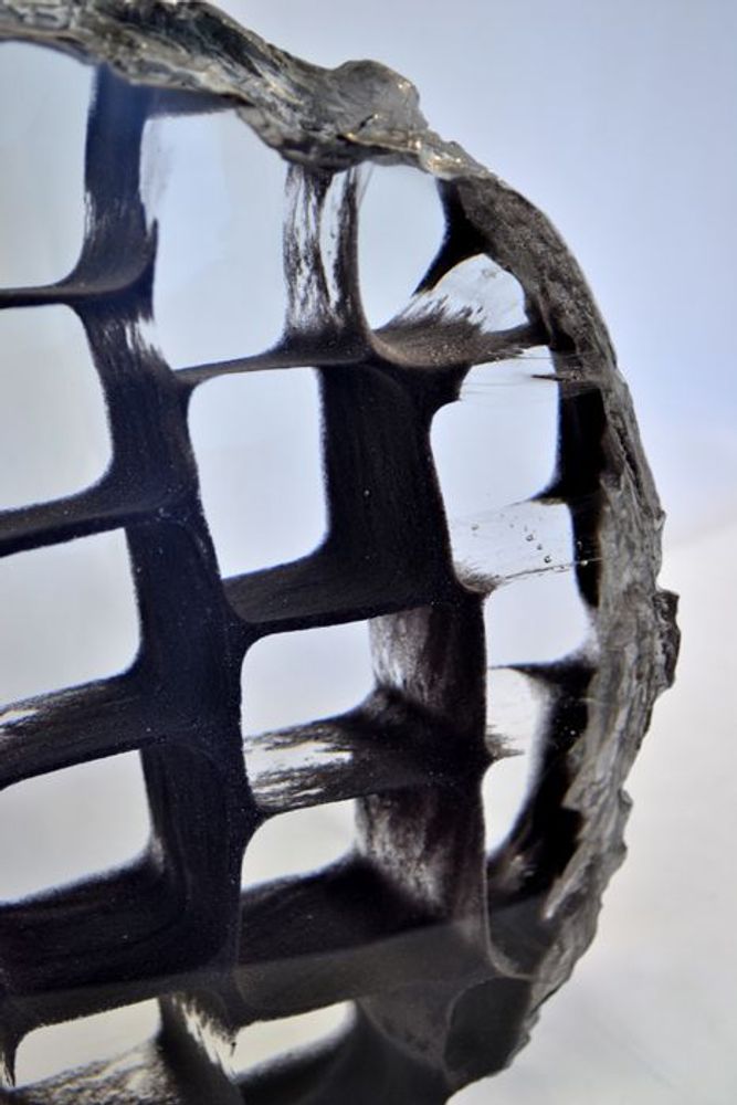 Verre d'art - Empreinte de Temps - Sculpture Verre optique - JEAN-FRANÇOIS LEMAIRE