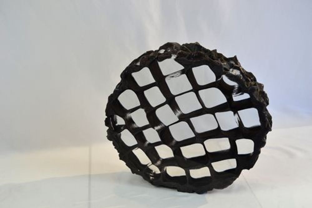 Sculptures, statuettes and miniatures - "Print of Time" Optical Glass Sculpture - JEAN-FRANÇOIS LEMAIRE
