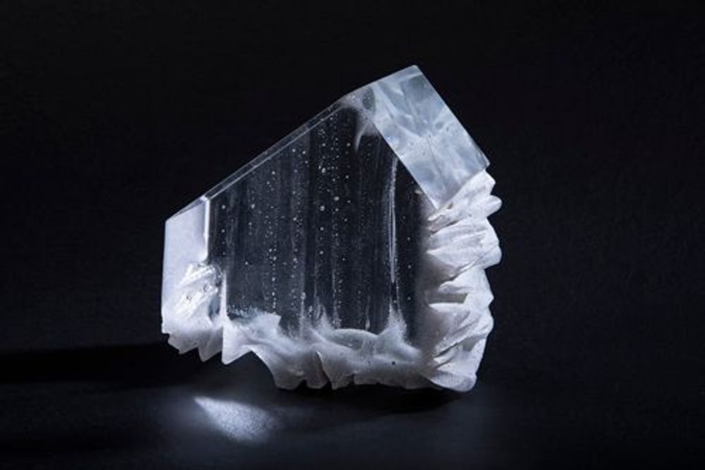 Unique pieces - "From Chaos to the Light" Optical Glass Sculpture - JEAN-FRANÇOIS LEMAIRE