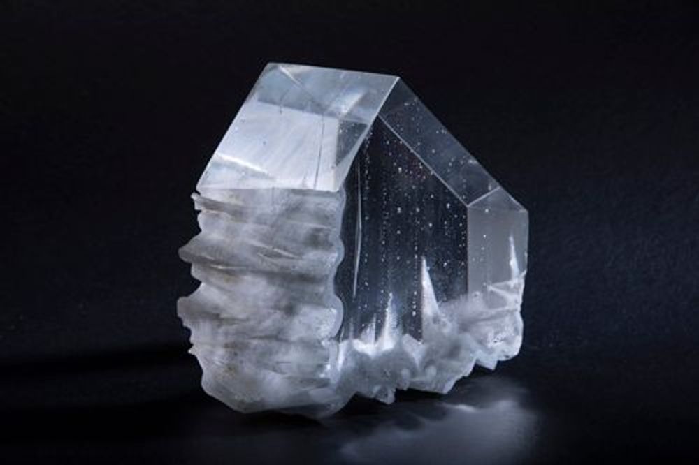 Unique pieces - "From Chaos to the Light" Optical Glass Sculpture - JEAN-FRANÇOIS LEMAIRE