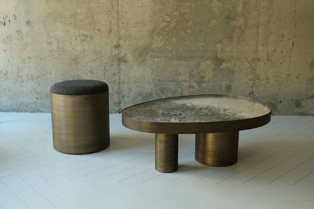 Coffee tables - Table with ceramic elements - BATIS CERAMICS