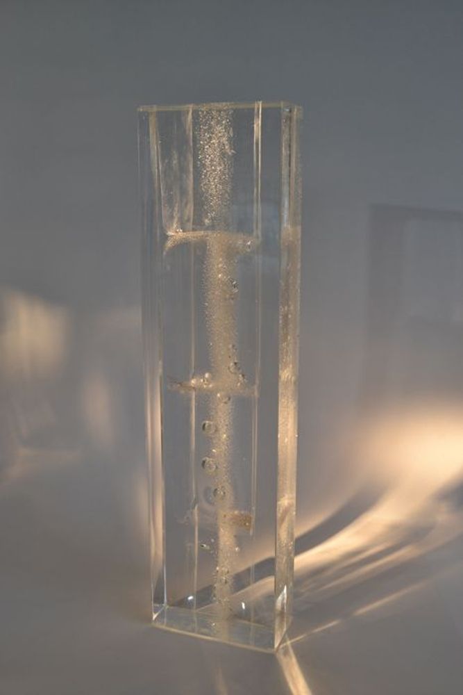 Verre d'art - Élévation - Sculpture Verre optique - JEAN-FRANÇOIS LEMAIRE