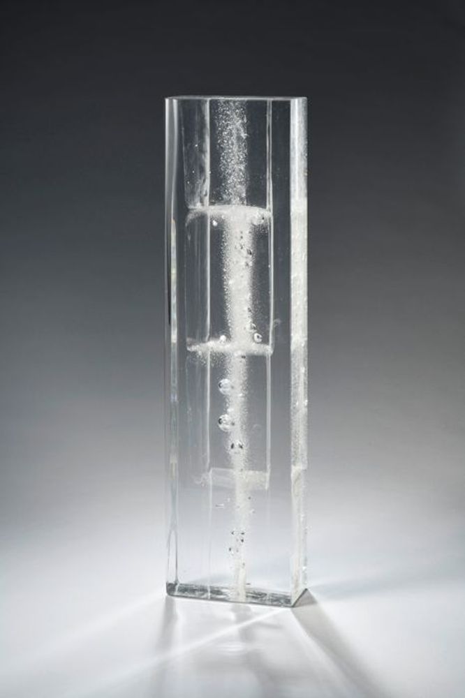 Verre d'art - Élévation - Sculpture Verre optique - JEAN-FRANÇOIS LEMAIRE