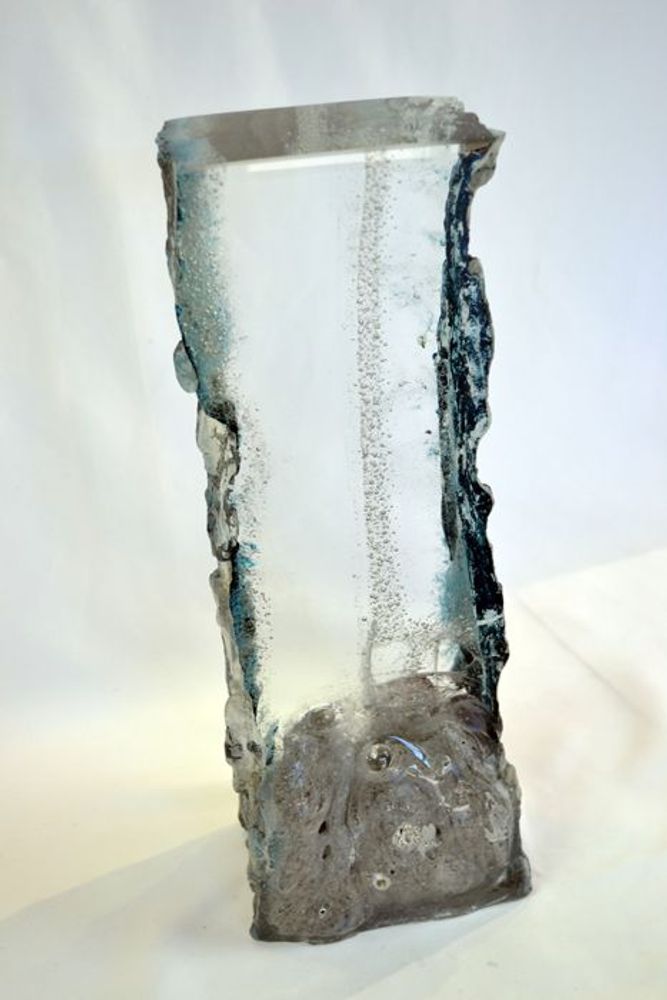 Outdoor decorative accessories - \" From Chaos to Light\” Sculpture Optical glass - JEAN-FRANÇOIS LEMAIRE