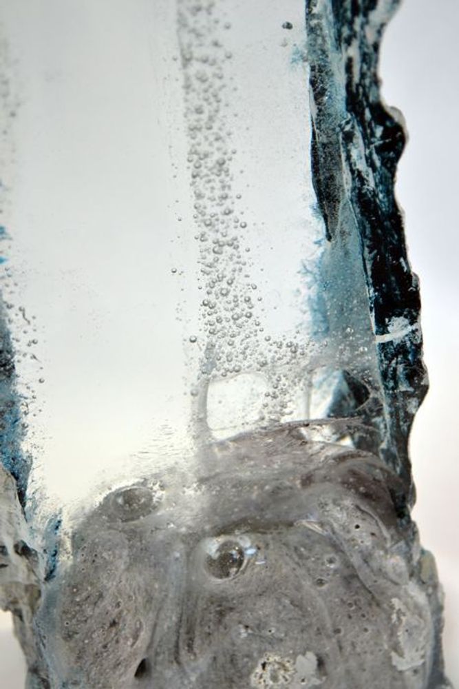 Outdoor decorative accessories - \" From Chaos to Light\” Sculpture Optical glass - JEAN-FRANÇOIS LEMAIRE