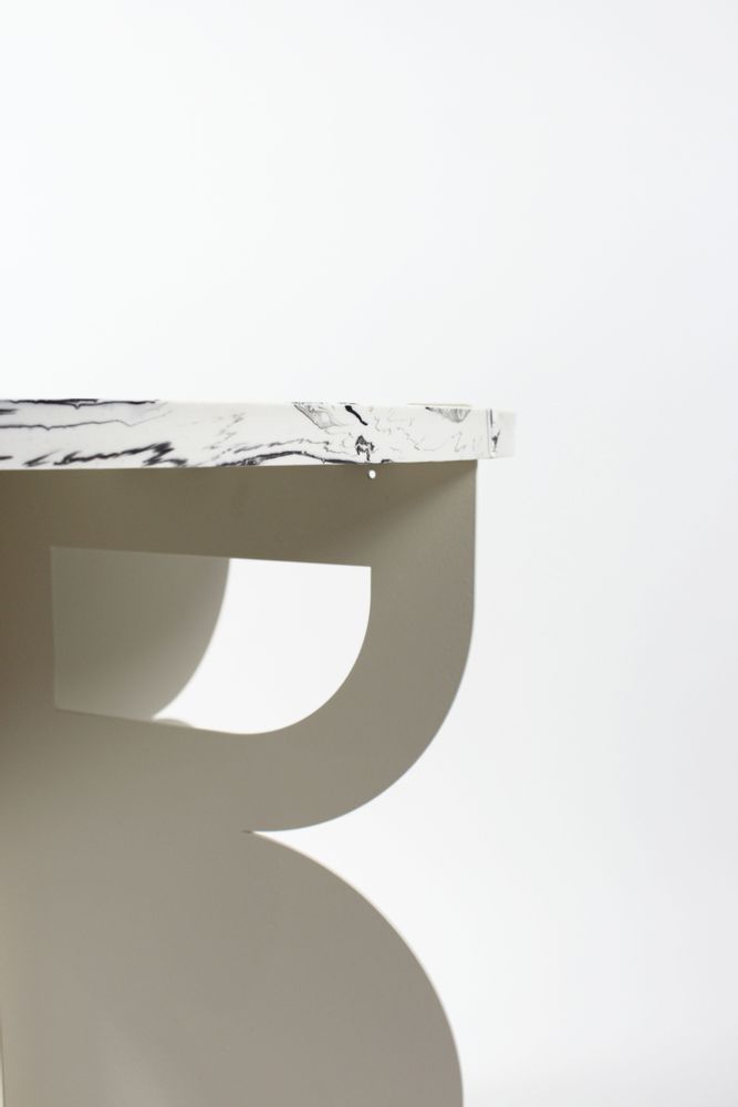 Objets de décoration - Table Basse en minéral Studio Rosaroom - STUDIO ROSAROOM
