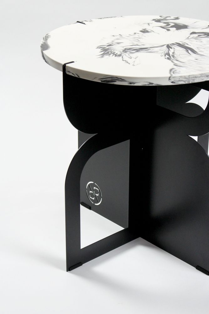 Objets de décoration - Table Basse en minéral Studio Rosaroom - STUDIO ROSAROOM