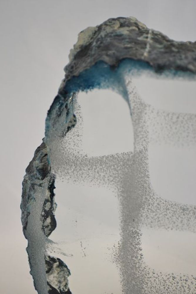 Sculptures, statuettes et miniatures - Empreinte de Temps - Sculpture Verre optique - JEAN-FRANÇOIS LEMAIRE