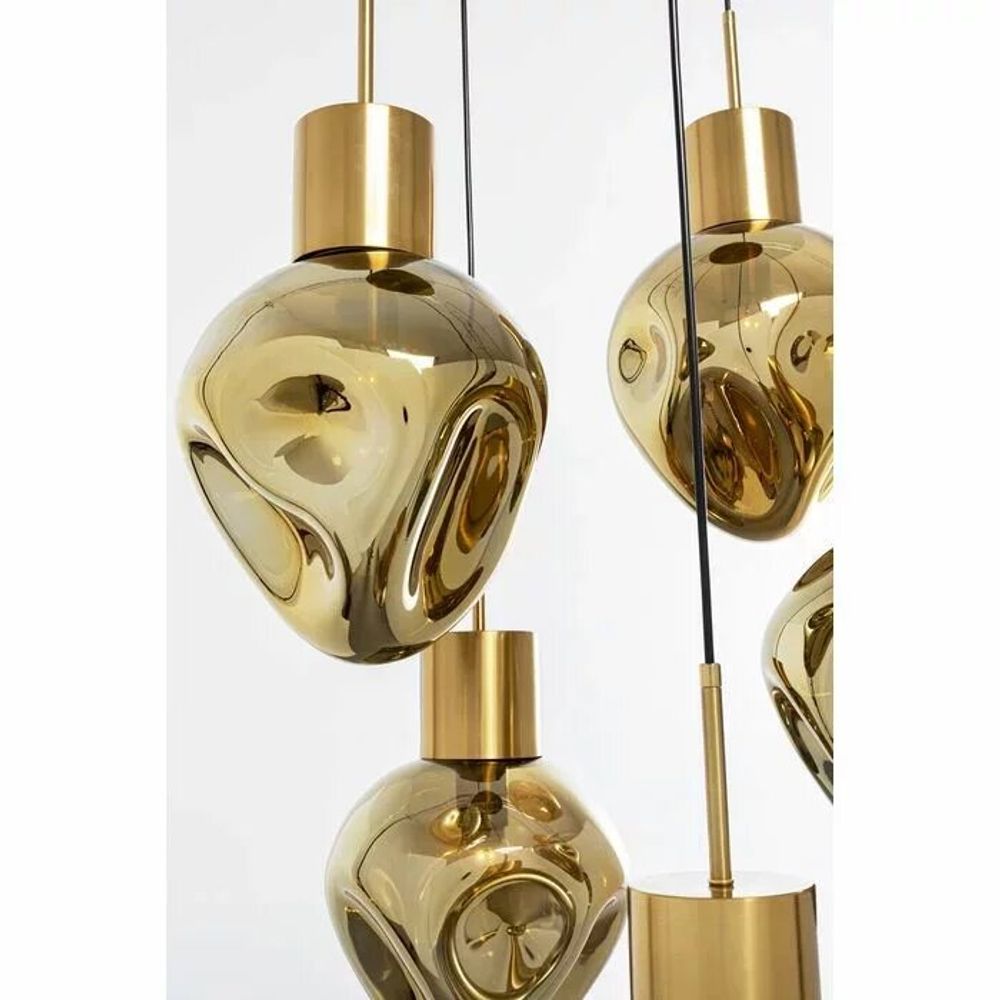 Hanging lights - Pendant Lamp Supernova Amber Cinque Ø50cm - KARE DESIGN