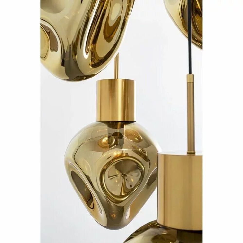 Hanging lights - Pendant Lamp Supernova Amber Cinque Ø50cm - KARE DESIGN