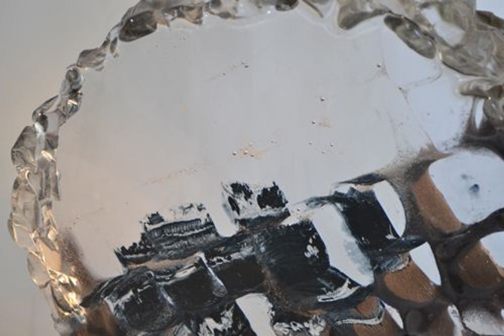 Outdoor decorative accessories - \" Imprint of Time\” Crystal Sculpture - JEAN-FRANÇOIS LEMAIRE