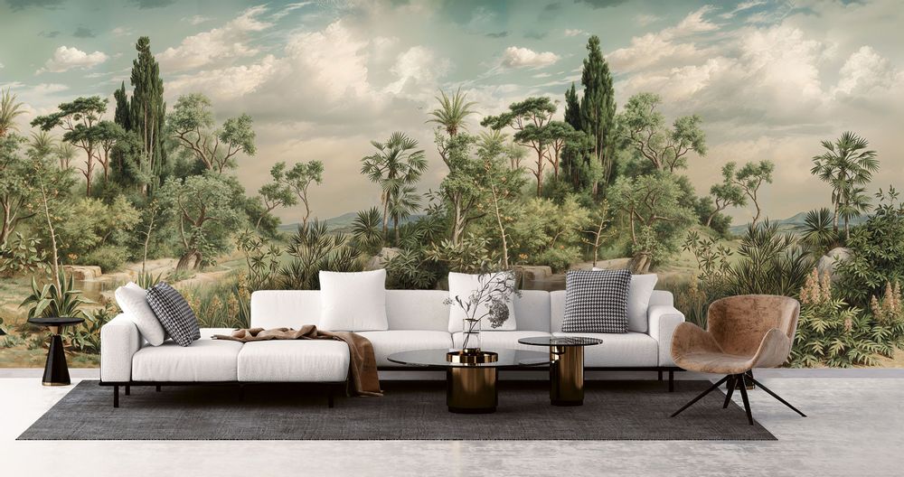 Wallpaper - NATURA custom panoramic wallpaper - LGD01 DECOR MURAL SUR MESURE