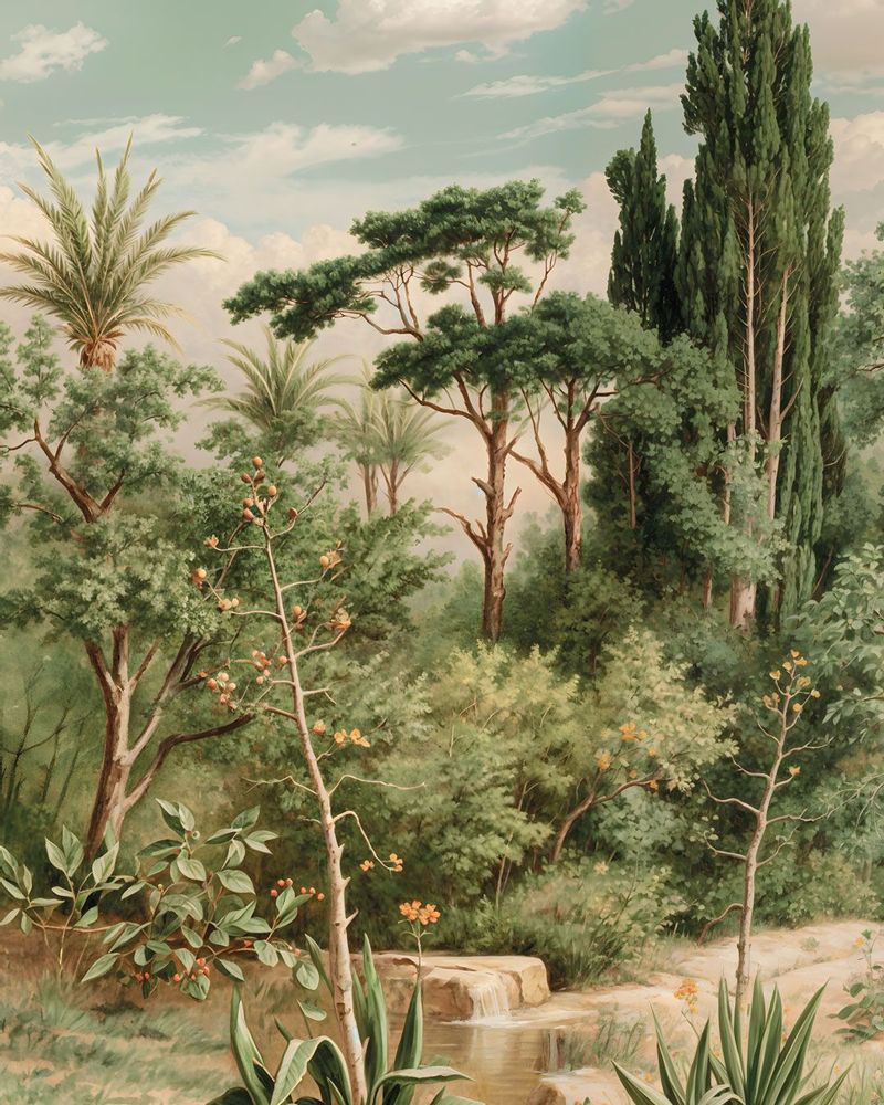 Wallpaper - NATURA custom panoramic wallpaper - LGD01 DECOR MURAL SUR MESURE