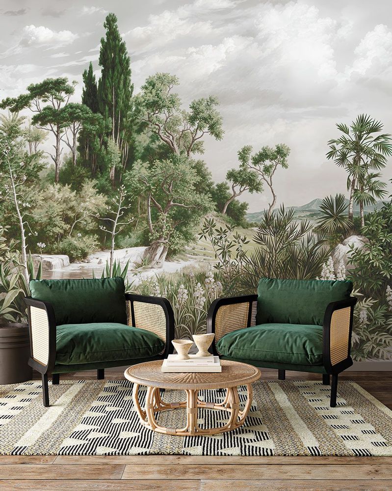 Wallpaper - NATURA custom panoramic wallpaper - LGD01 DECOR MURAL SUR MESURE