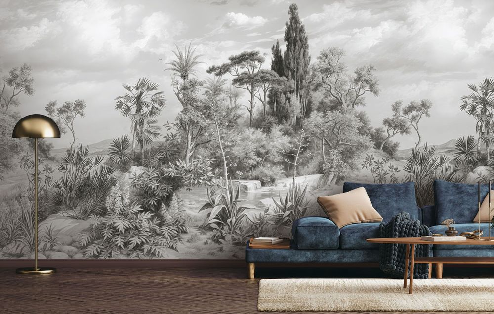 Wallpaper - NATURA custom panoramic wallpaper - LGD01 DECOR MURAL SUR MESURE