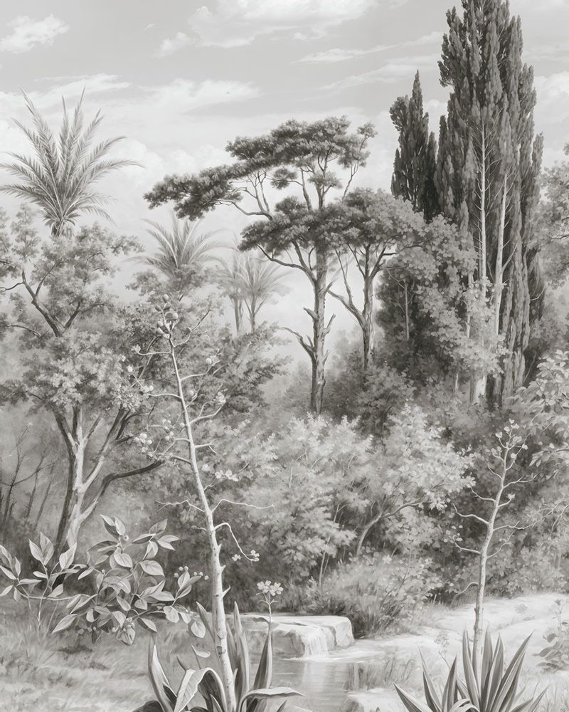 Wallpaper - NATURA custom panoramic wallpaper - LGD01 DECOR MURAL SUR MESURE