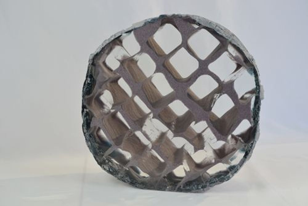 Pièces uniques - "Empreinte de Temps" Sculpture Verre optique - JEAN-FRANÇOIS LEMAIRE