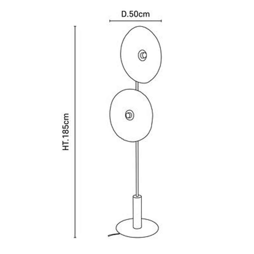 Lampadaires - RIVAGE lampadaire 2L - MARKET SET