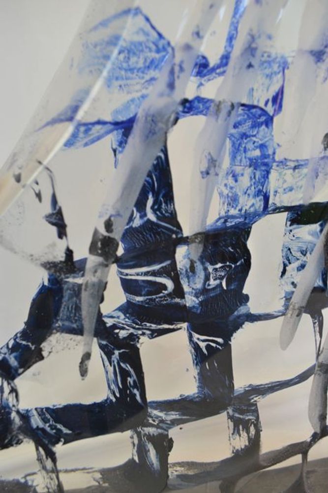 Ornements - "L'Écume du Temps / la Vague" Sculpture Cristal - JEAN-FRANÇOIS LEMAIRE