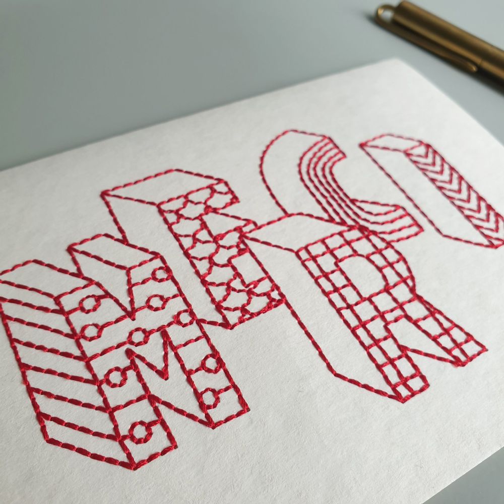 Card shop - Embroidery Card - STITCHICHI X MAISON DE ART
