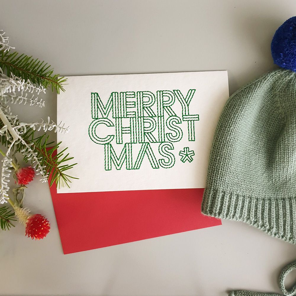 Card shop - Embroidery Card - STITCHICHI X MAISON DE ART