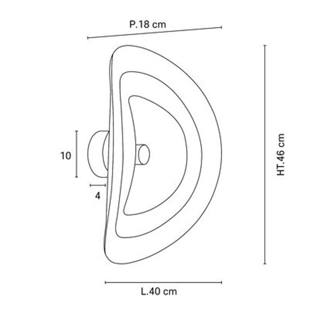 Wall lamps - SELENITIS 1L wall light - MARKET SET