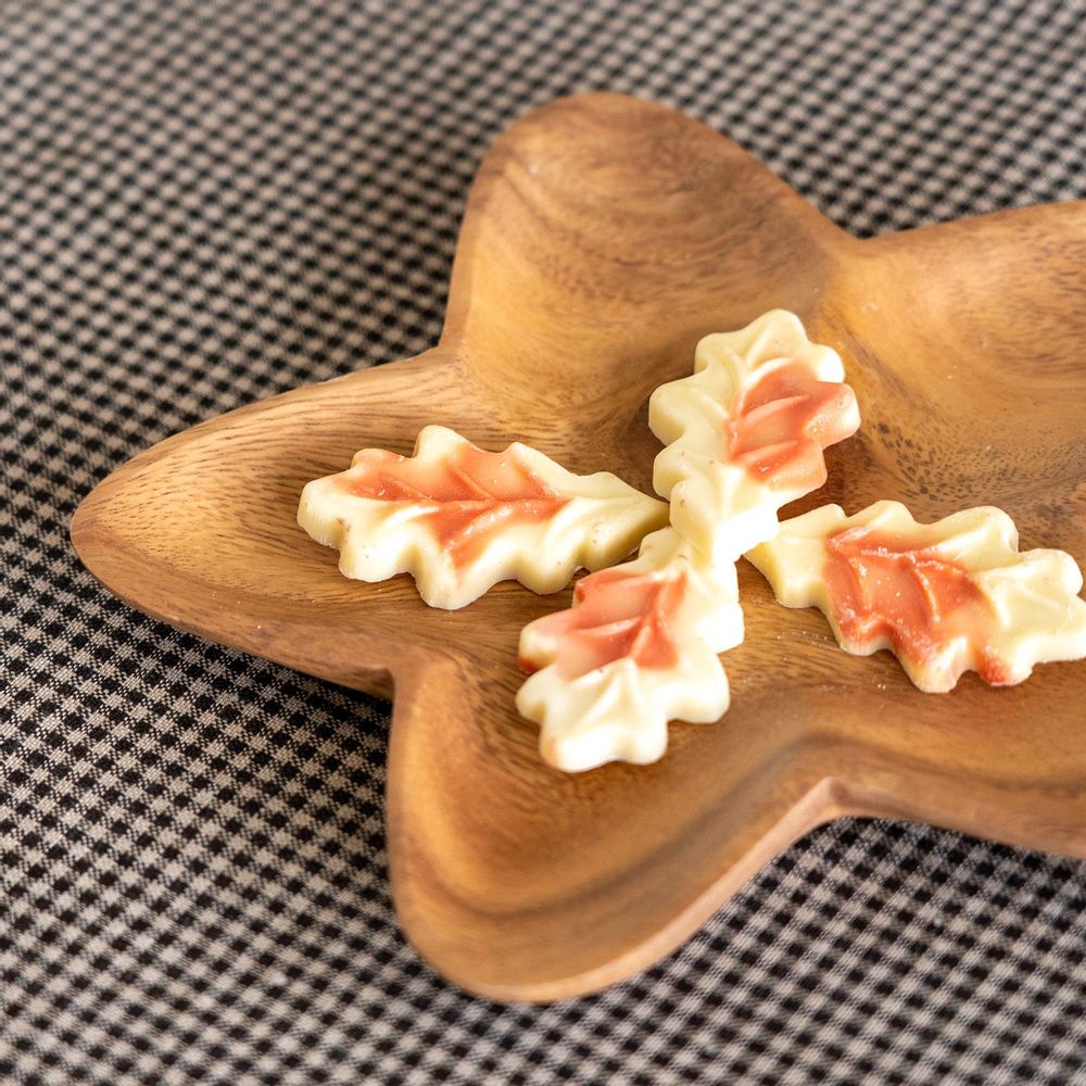Candlesticks and candle holders - Wooden Xmas decoration and trees candleholders - KINTA