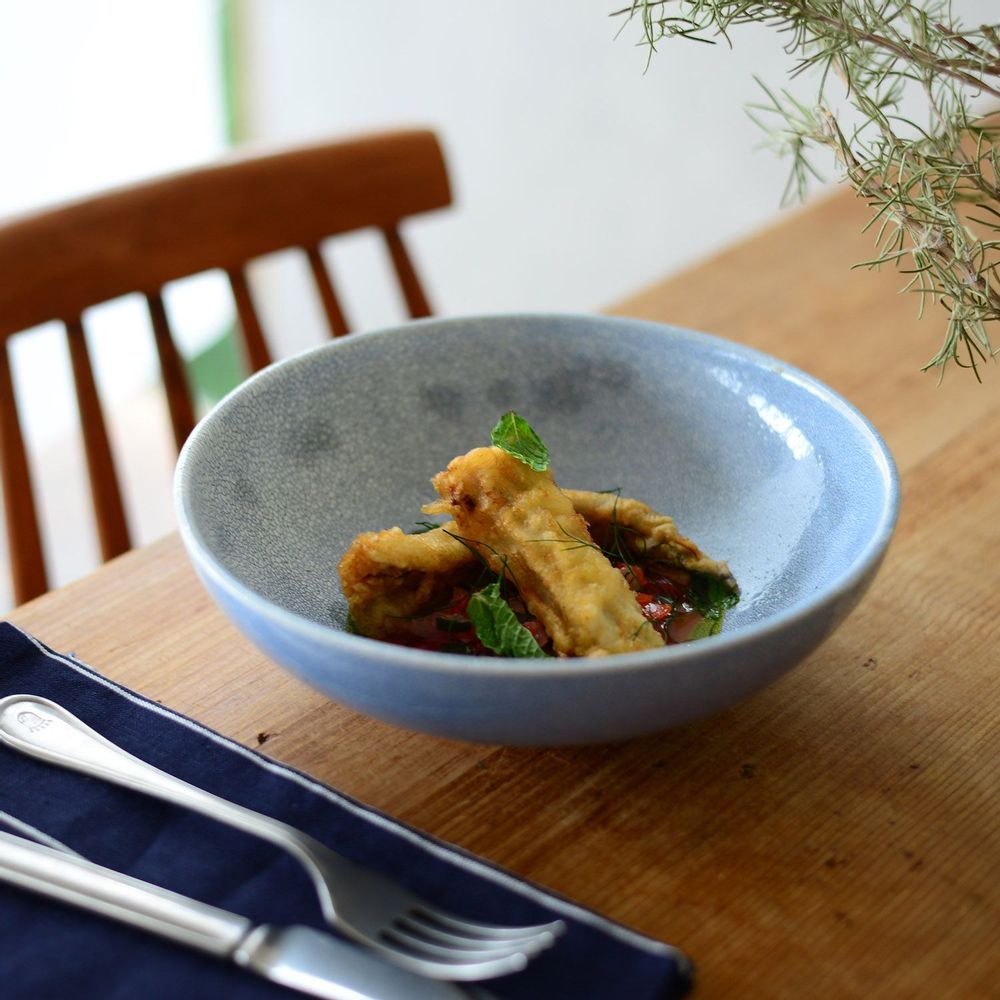 Platter and bowls - Fukura - MARUMITSU POTERIE