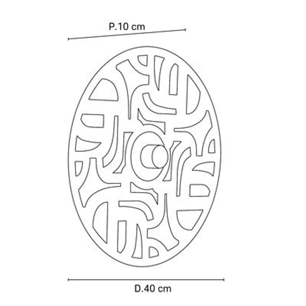 Wall lamps - LABYRINTHE wall light - MARKET SET