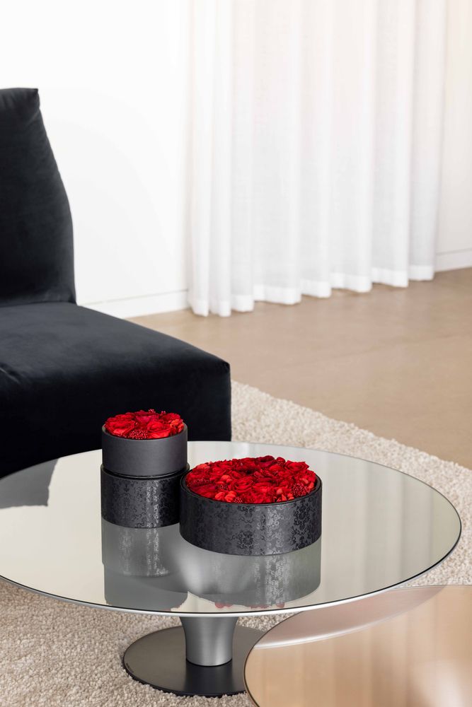 Décorations florales - Coffret de fleurs durables - Rond Size M - BENOIT SAINT AMAND