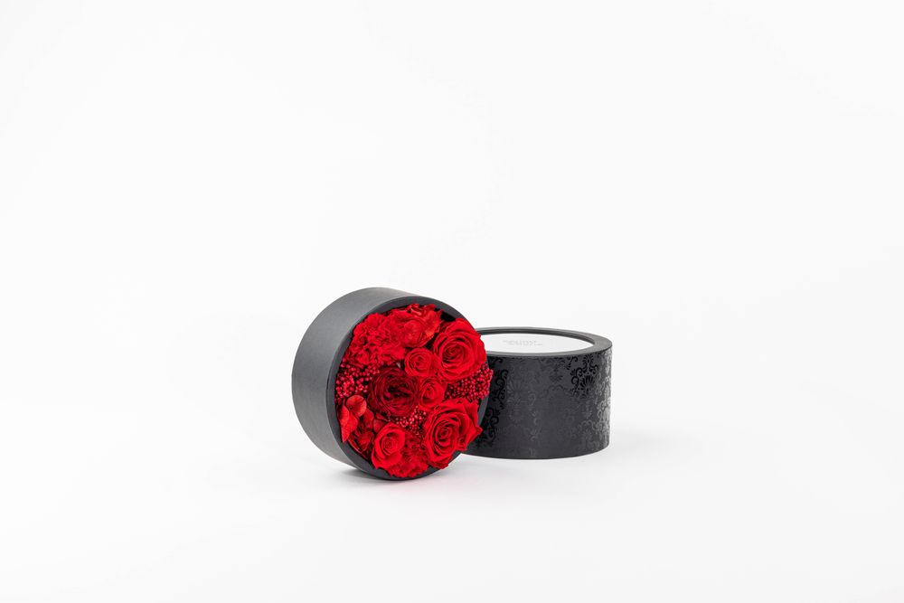 Décorations florales - Coffret de fleurs durables - Rond Size M - BENOIT SAINT AMAND