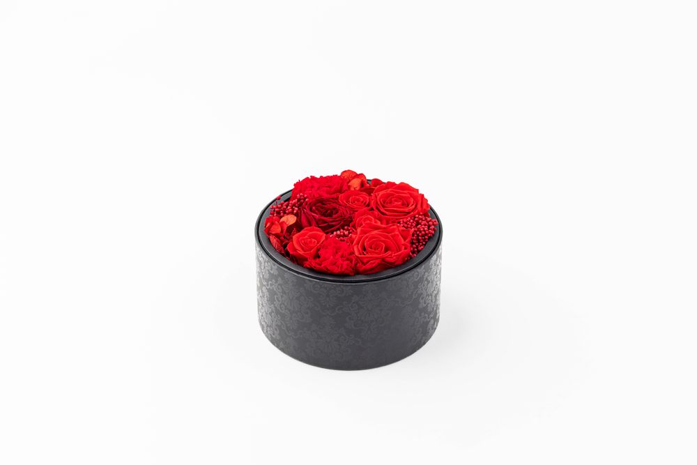 Décorations florales - Coffret de fleurs durables - Rond Size M - BENOIT SAINT AMAND