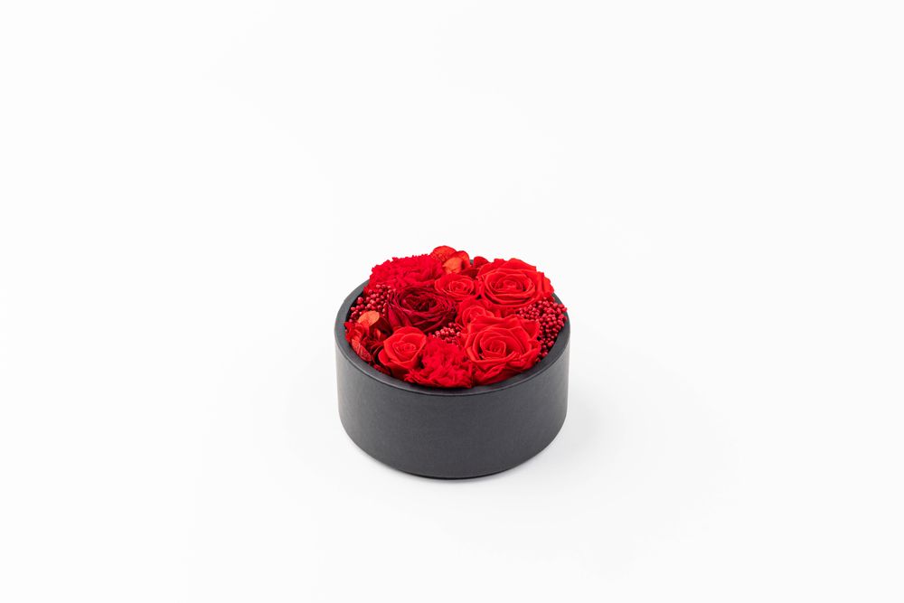 Décorations florales - Coffret de fleurs durables - Rond Size M - BENOIT SAINT AMAND