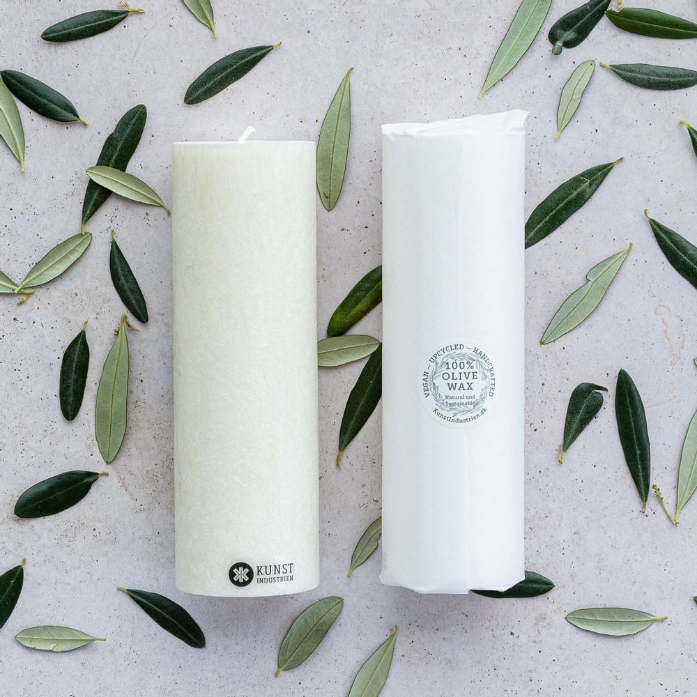Decorative objects - Olive wax candles - KUNSTINDUSTRIEN